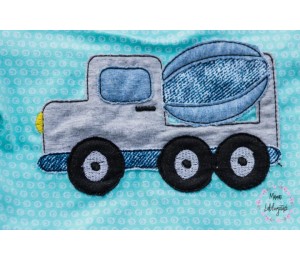 Stickdatei - Baustelle Appli